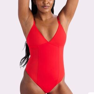 NWT Parade Bodysuit Re:Play Mixed Mesh Bodysuit
